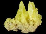 Sulfur Crystal Cluster - Steamboat Springs, Nevada #69150-1